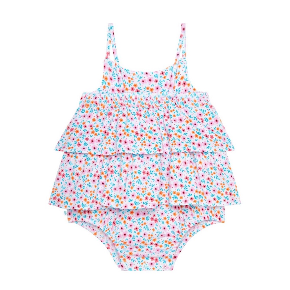Posh Peanut Steffi Floral Romper